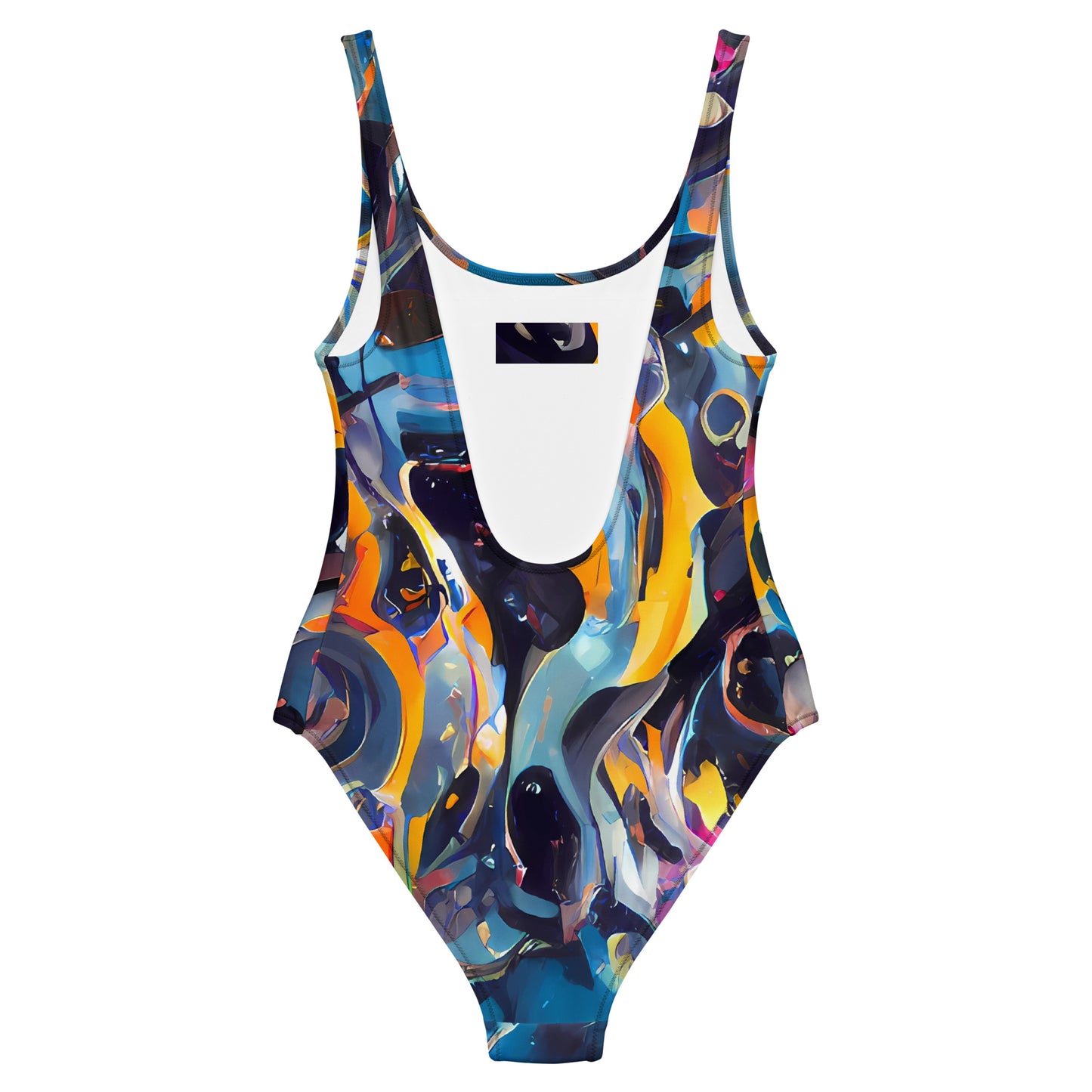 One-Piece Swimsuit - Vivid Whirl