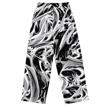 Wide-Leg Pants - Silver Shadows