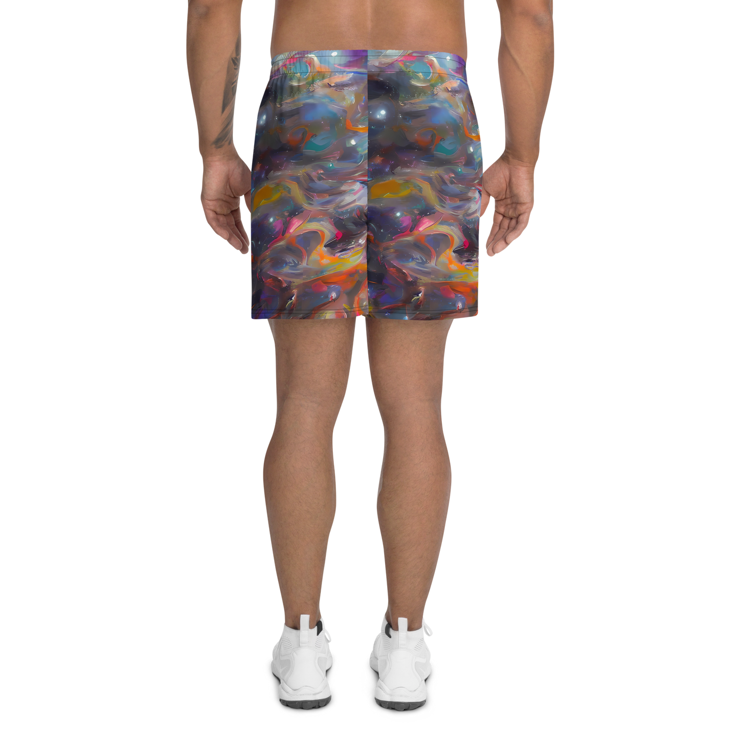 Men's Athletic Shorts - Chromatic Flux