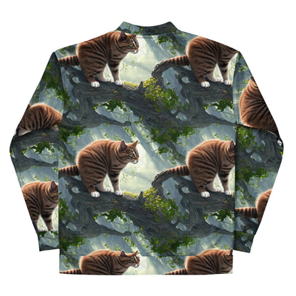 Bomber Jacket - Whiskered Enigma