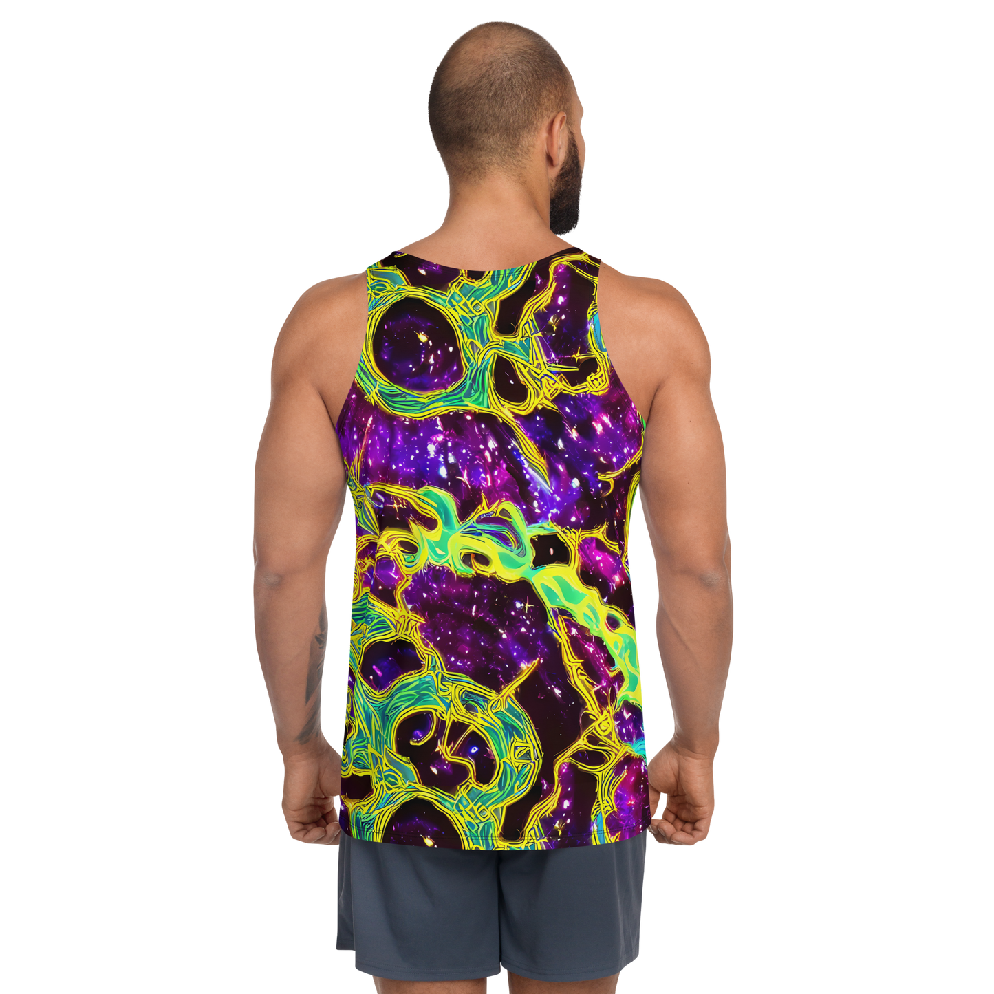 Men's Tank Top - Galactic Web