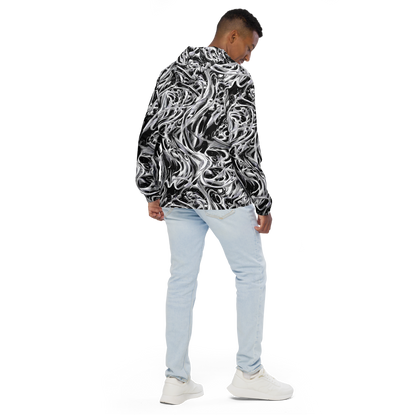 Men's Windbreaker - Silver Shadows