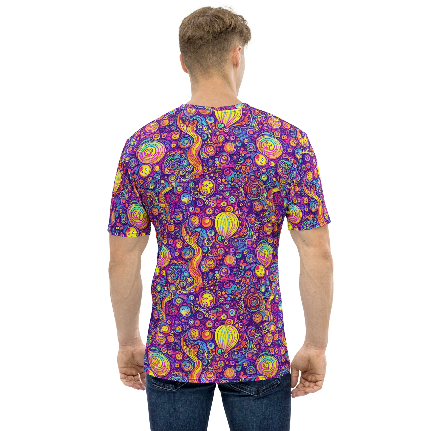 Men's Crew Neck T-Shirt - Festival of Whimsy