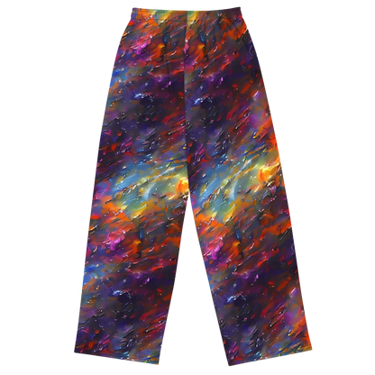 Wide-Leg Pants - Auroral Ripples