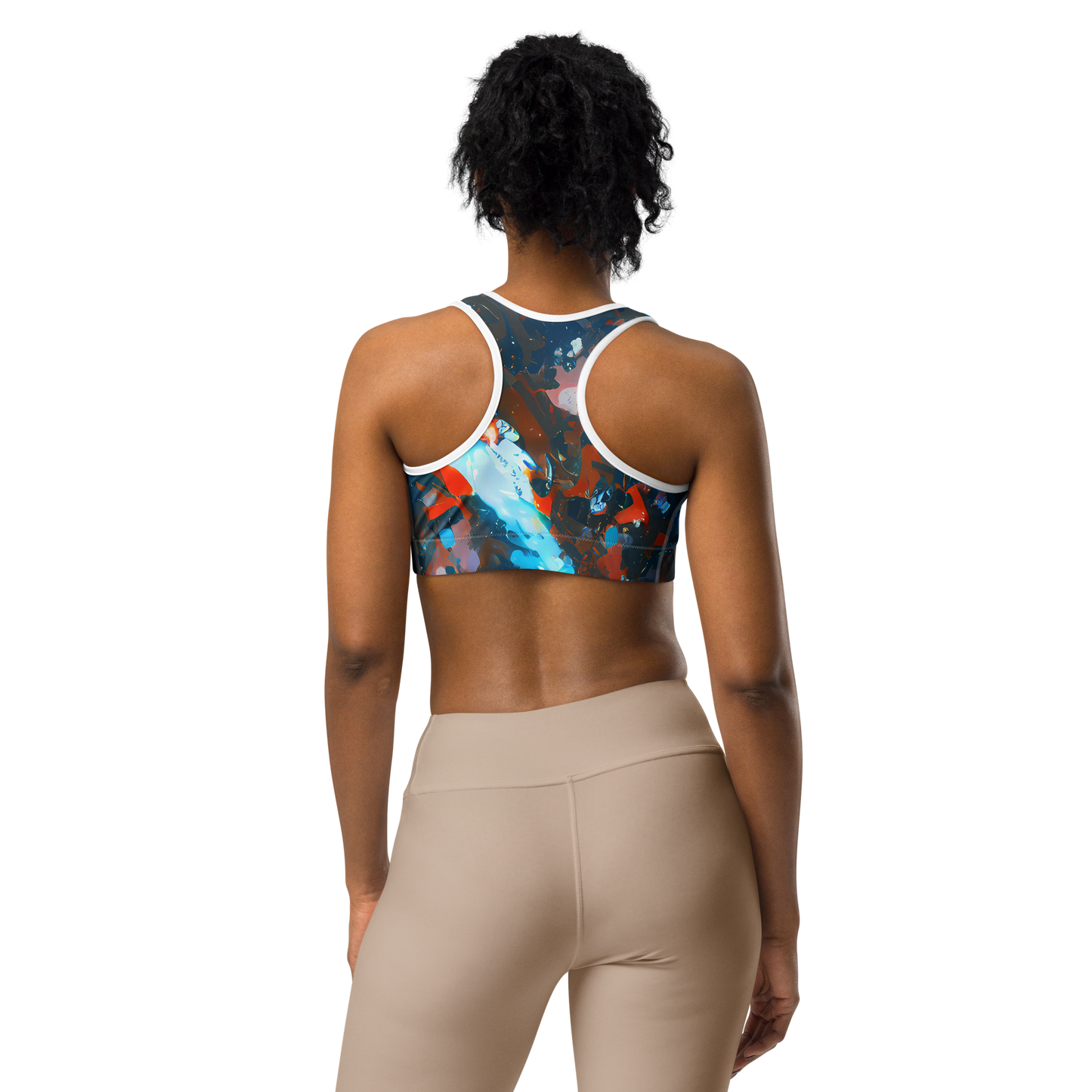 Sports Bra - Ghenie's Whirl