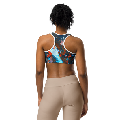 Sports Bra - Ghenie's Whirl