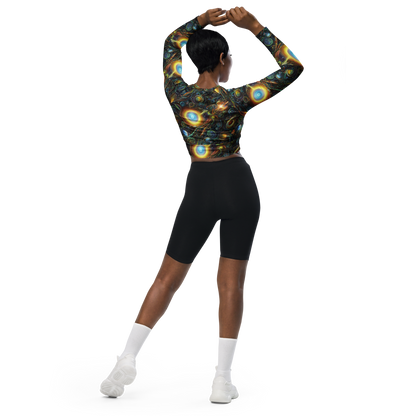 Long Sleeve Crop Top - Ferez Vortex