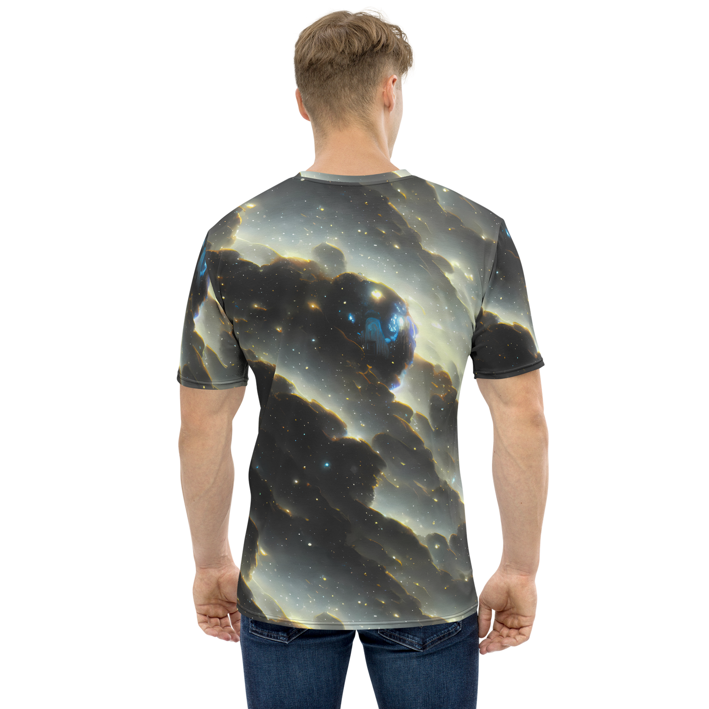 Men's Crew Neck T-Shirt - Rutkowski Nebula