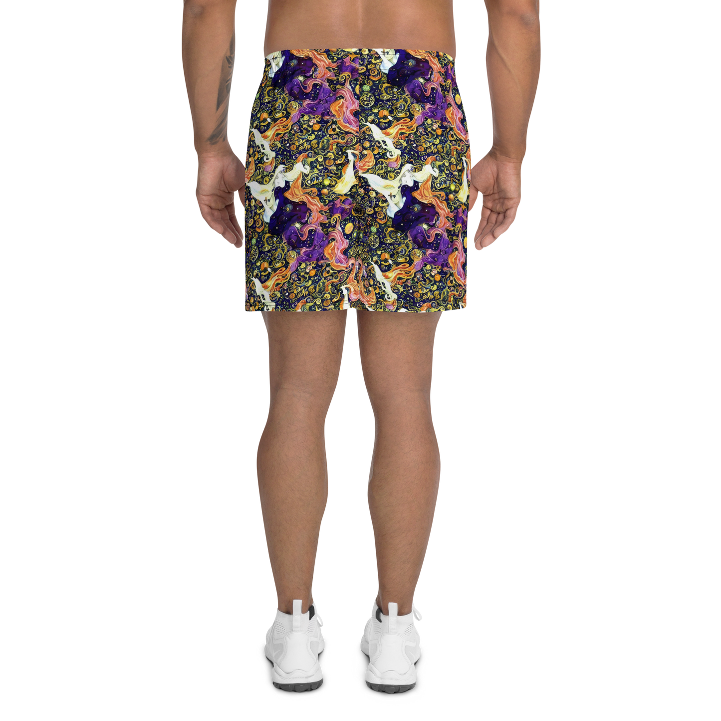 Men's Athletic Shorts - Ethereal Waltz