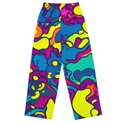 Wide-Leg Pants - Colorful Chaos