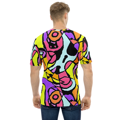 Men's Crew Neck T-Shirt - Spirals of Joy