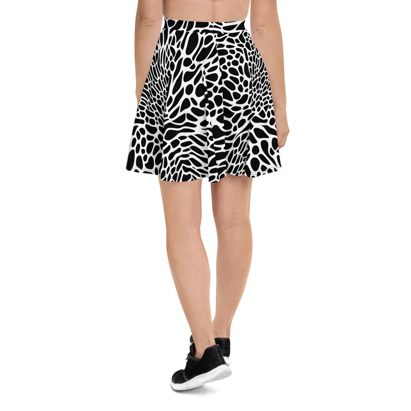 Skater Skirt - Monochrome Mystique