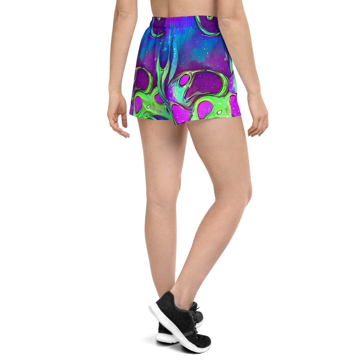 Women’s Athletic Shorts - Funky Mutation