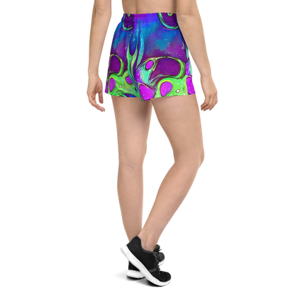 Women’s Athletic Shorts - Funky Mutation