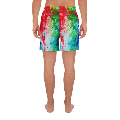 Men's Athletic Shorts - Eclectic Breeze