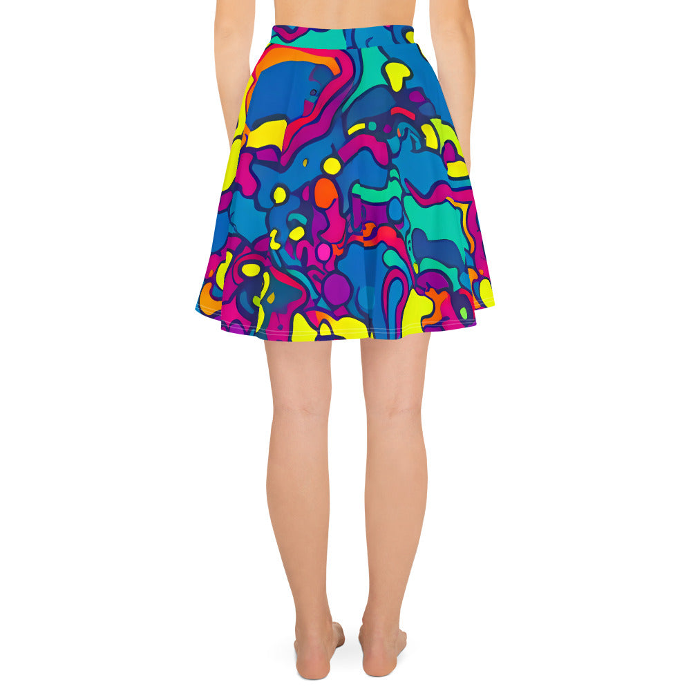 Skater Skirt - Colorful Chaos