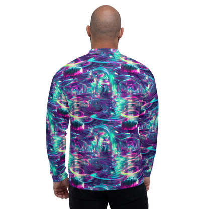 Bomber Jacket - Synthwave Surge