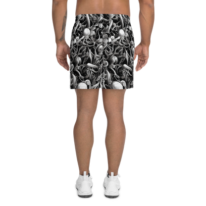 Men's Athletic Shorts - Fluid Monochrome