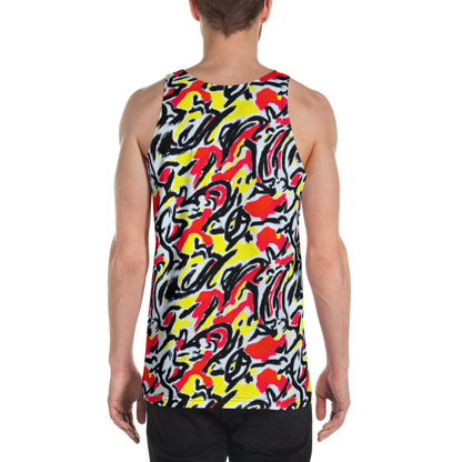 Men's Tank Top - Cosmic Brushstrokes