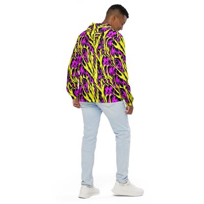 Men's Windbreaker - Neon Savanna