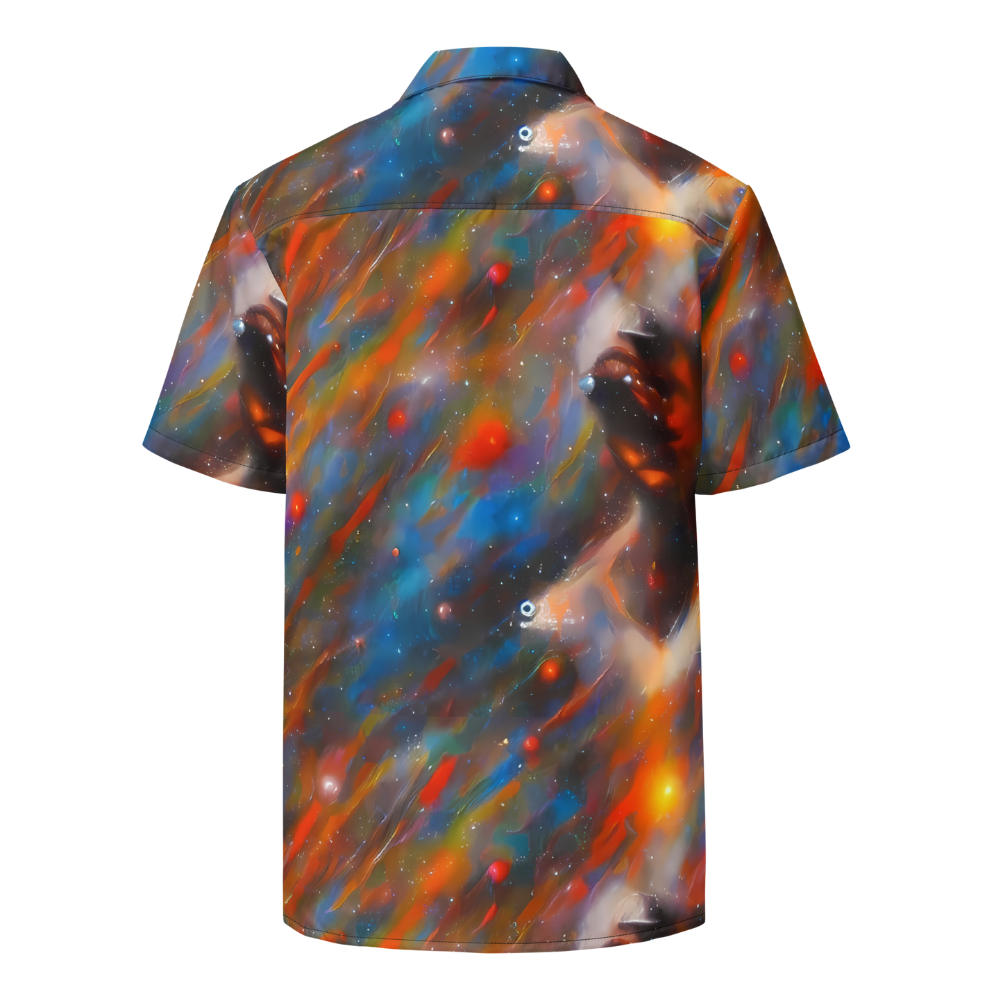 Button Shirt - Painterly Void