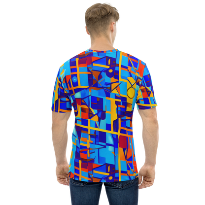 Men's Crew Neck T-Shirt - Radiant Labyrinth