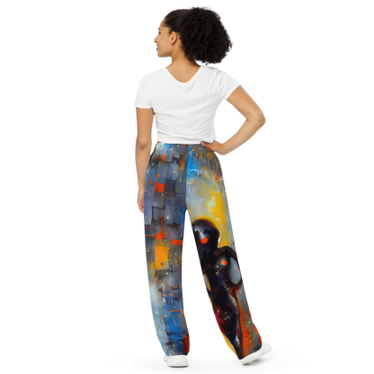 Wide-Leg Pants - Neoblock Fusion