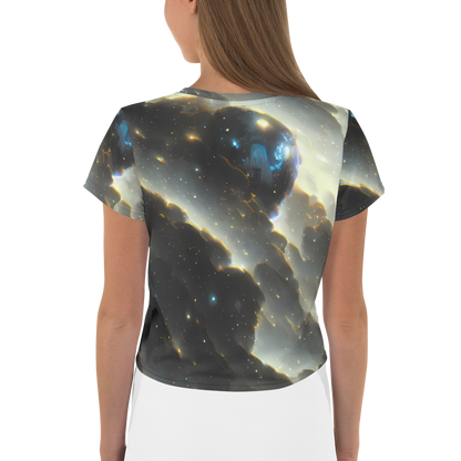 Women's Crop Tee - Rutkowski Nebula