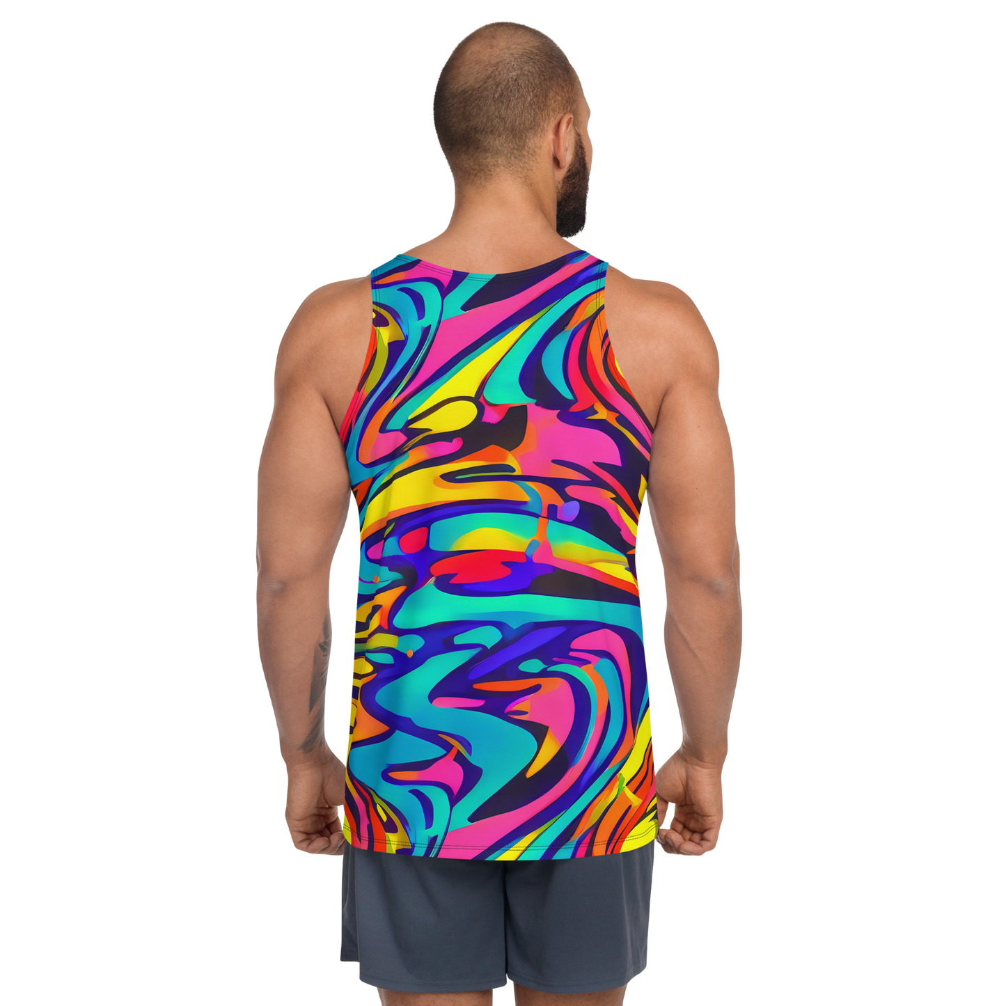 Men's Tank Top - Electric Ecstasy