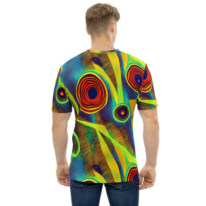 Men's Crew Neck T-Shirt - Galactic Pulse