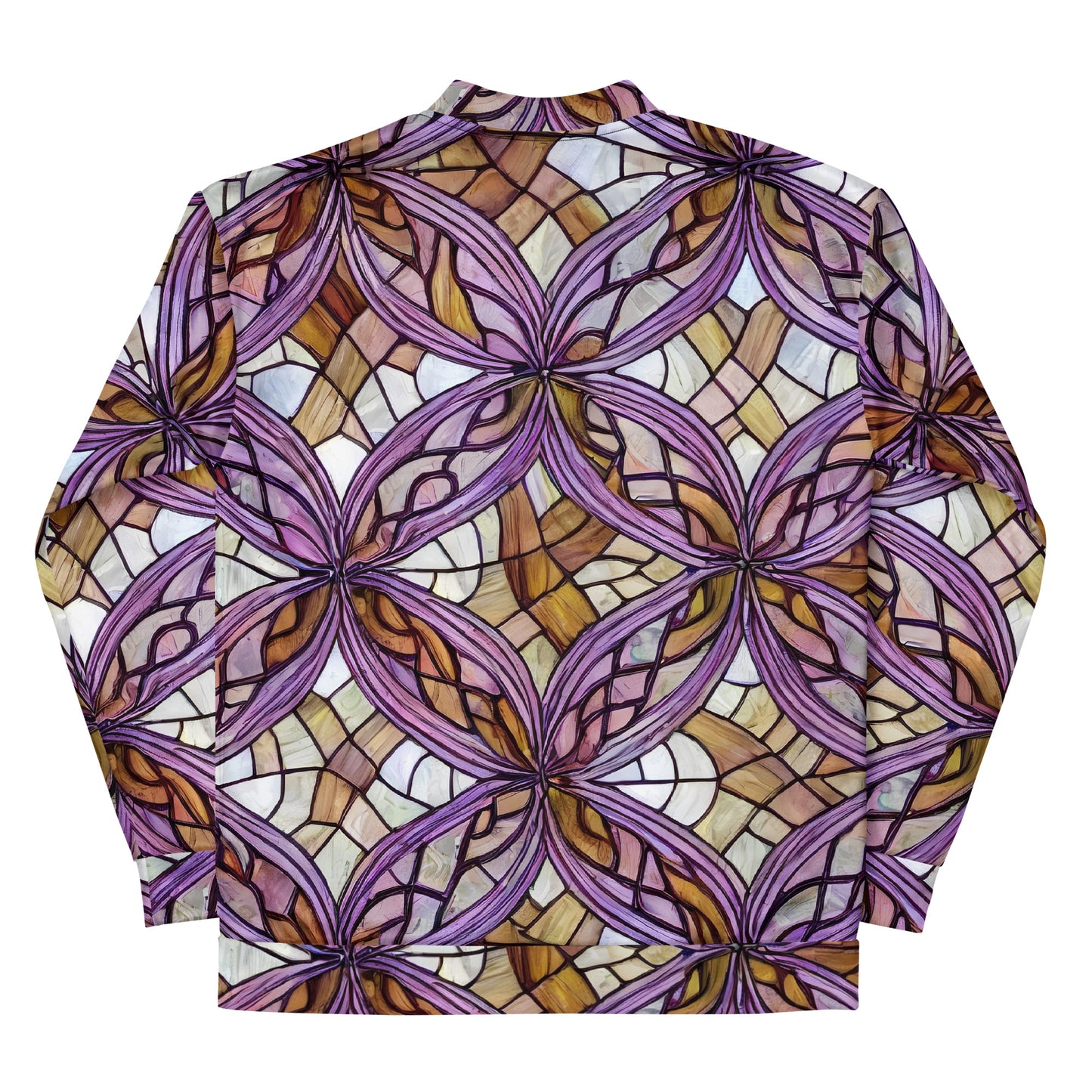 Bomber Jacket - Stained Glass Whirl