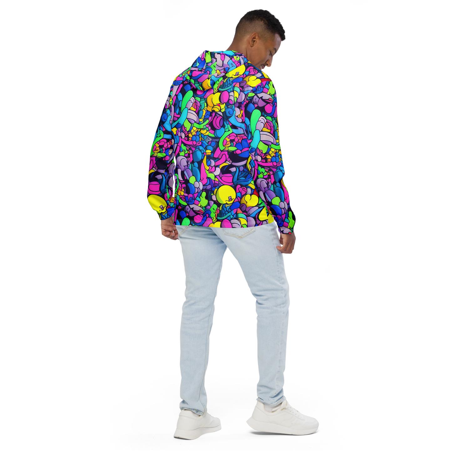 Men's Windbreaker - Radiant Revelation