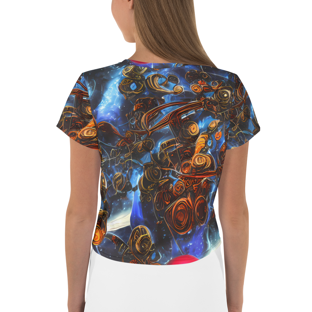 Women's Crop Tee - Pimenov's Cosmos