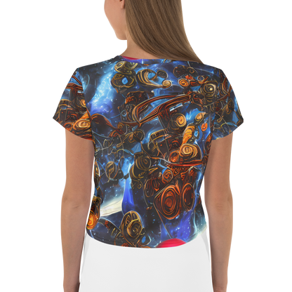 Women's Crop Tee - Pimenov's Cosmos
