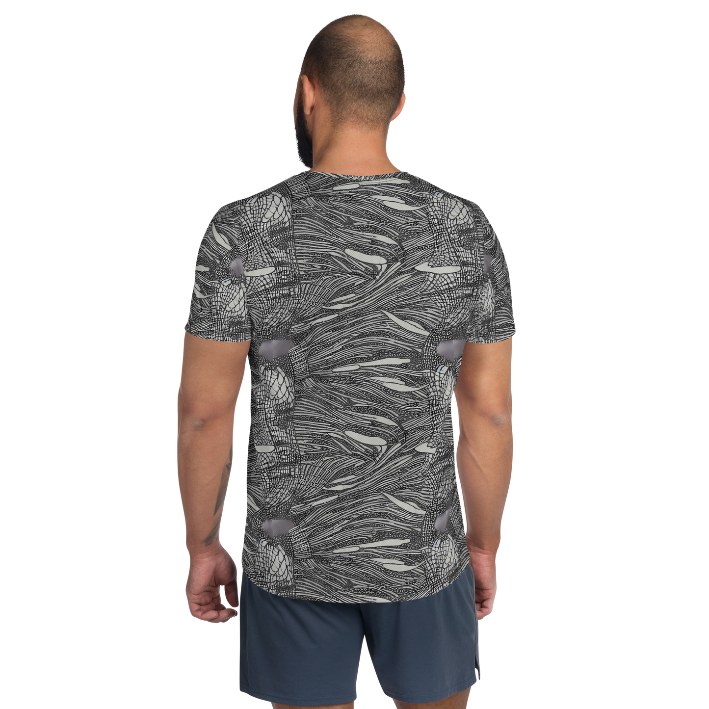 Men's Athletic T-Shirt - Sable Currents