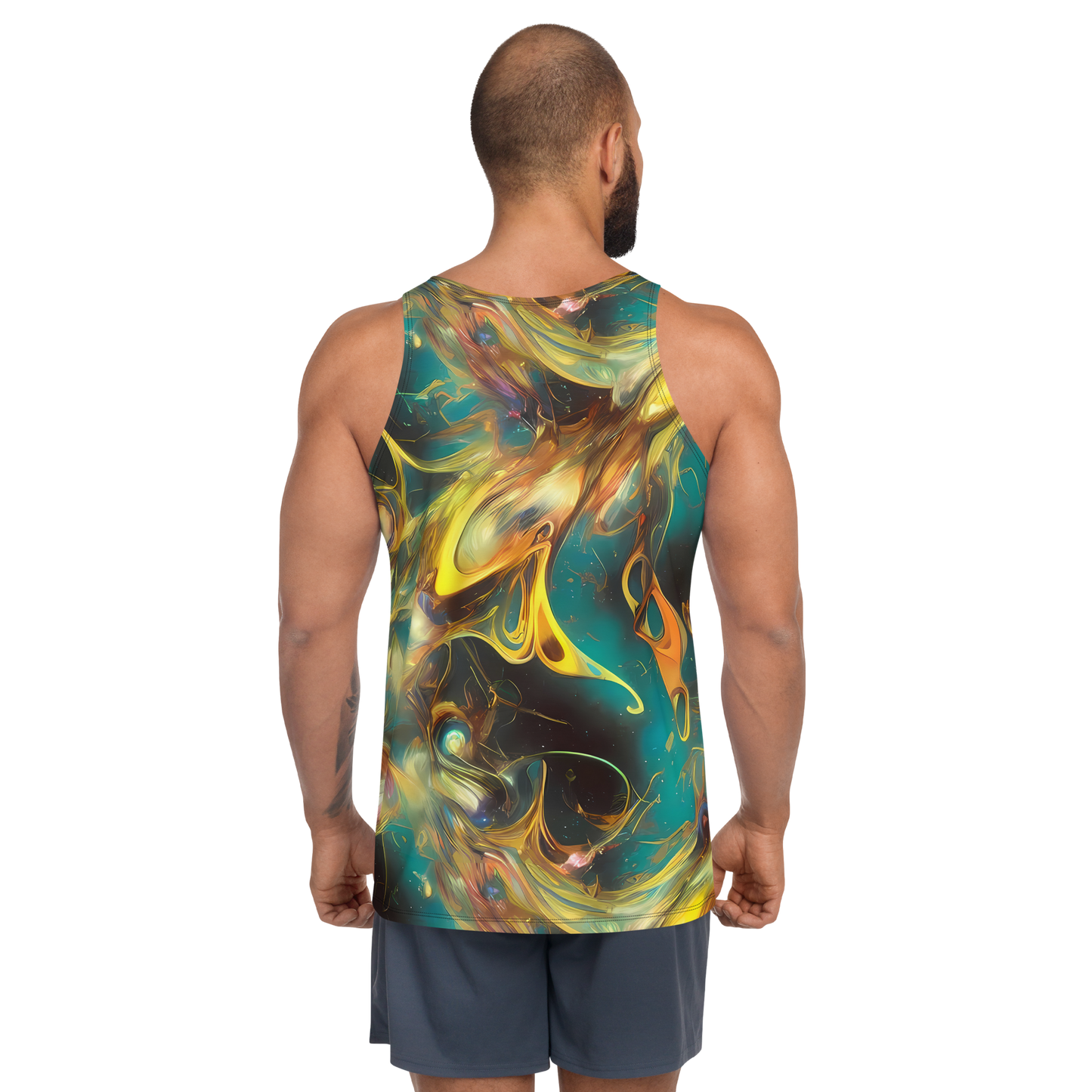 Men's Tank Top - Elegant Whirl