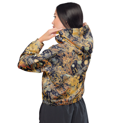 Women's Cropped Windbreaker - Kessel's Dream