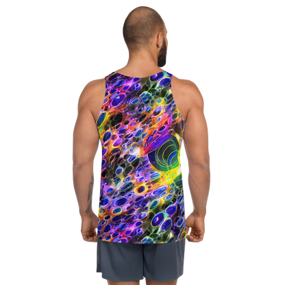 Men's Tank Top - Neon Orbits