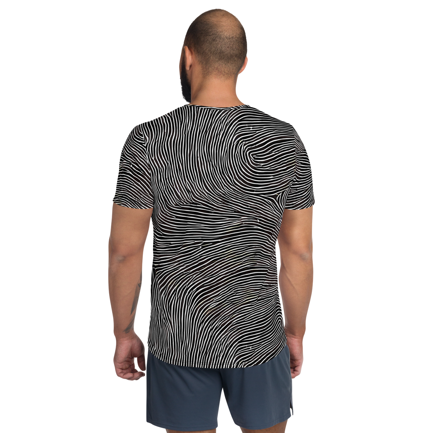 Men's Athletic T-Shirt - Silent Currents