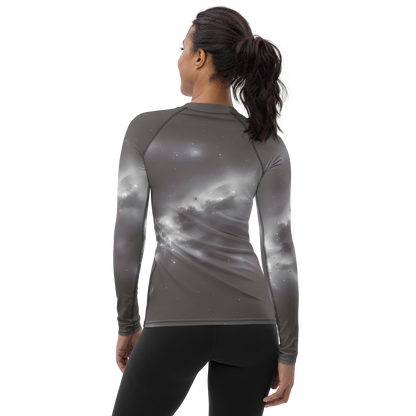 Women's Rash Guard - Silver Nebula