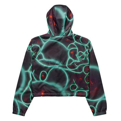 Women's Cropped Windbreaker - Kerstens Circuit