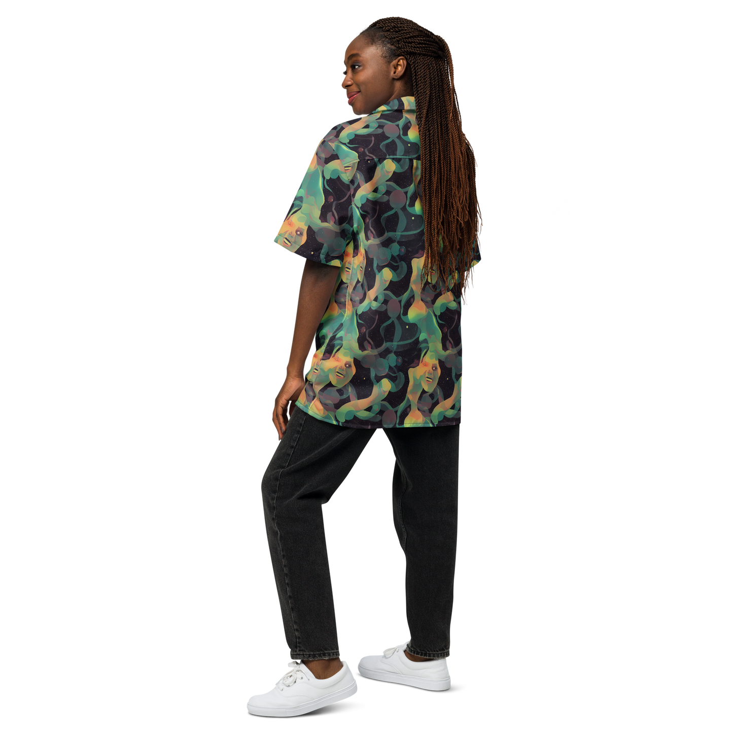 Button Shirt - Astral Rhythms