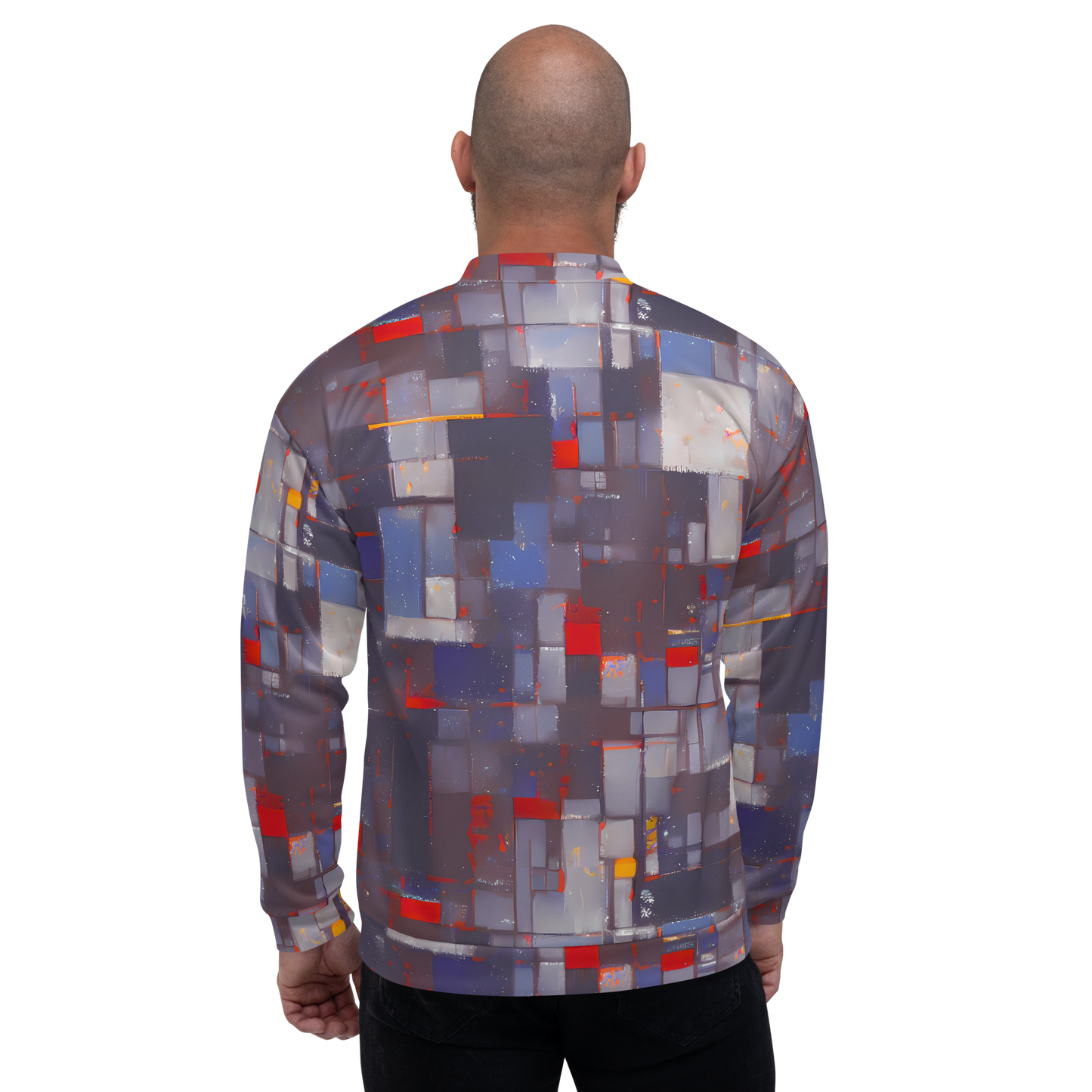 Bomber Jacket - Cubist Rhythm