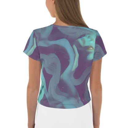 Women's Crop Tee - Ethereal Dreamscape