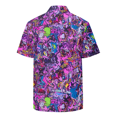 Button Shirt - Chromatic Frenzy