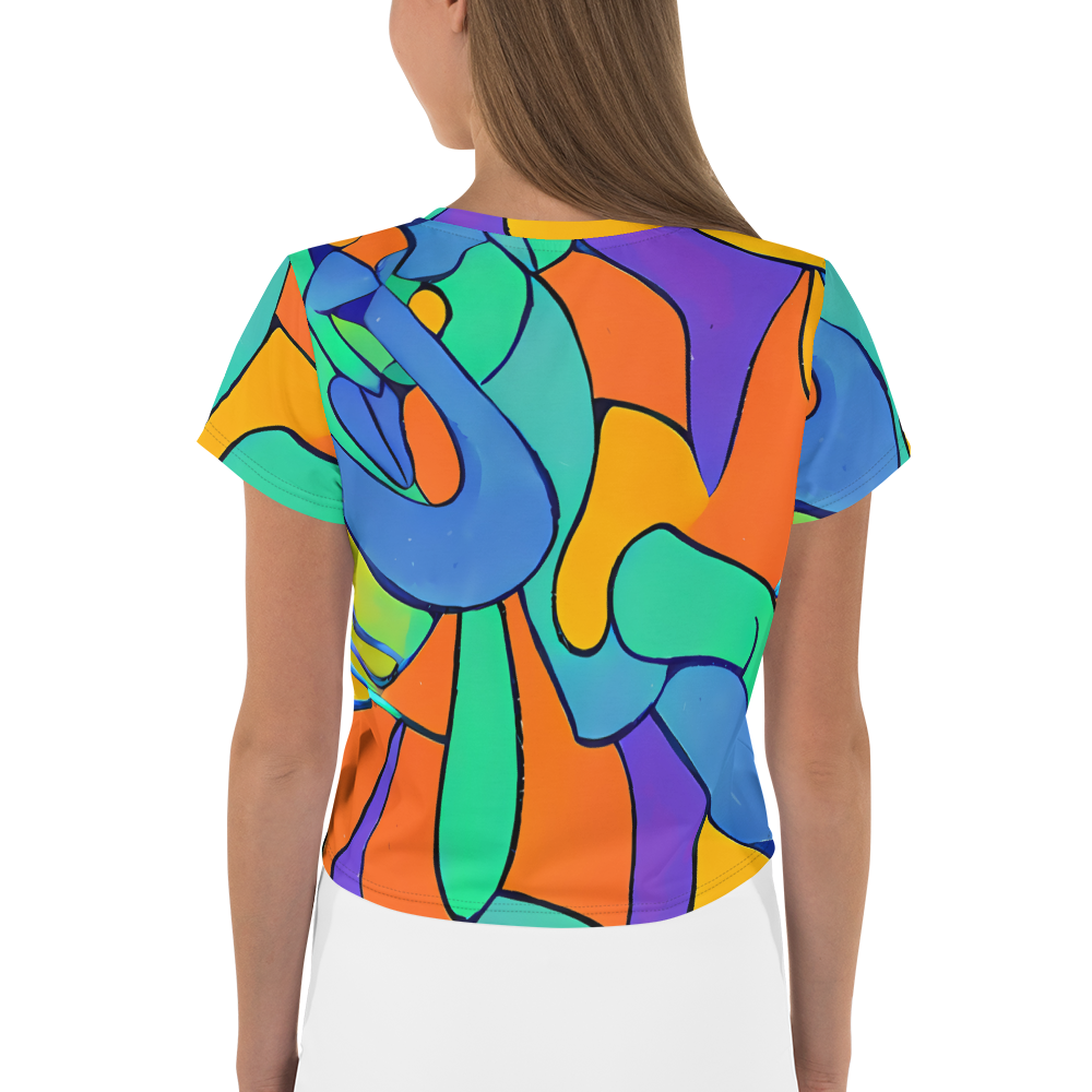 Women's Crop Tee - Archipenko Dream