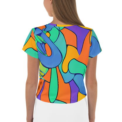 Women's Crop Tee - Archipenko Dream