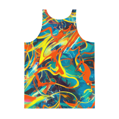 Men's Tank Top - Brown Chaos