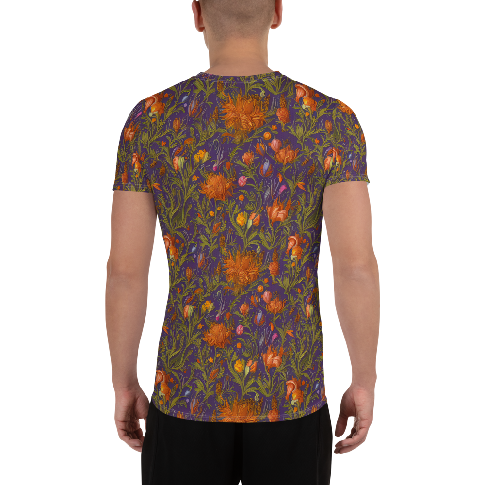 Men's Athletic T-Shirt - Botanical Nebula