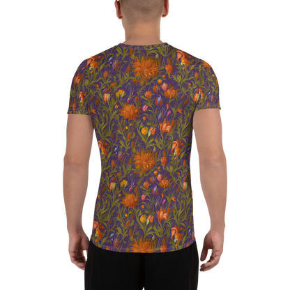 Men's Athletic T-Shirt - Botanical Nebula